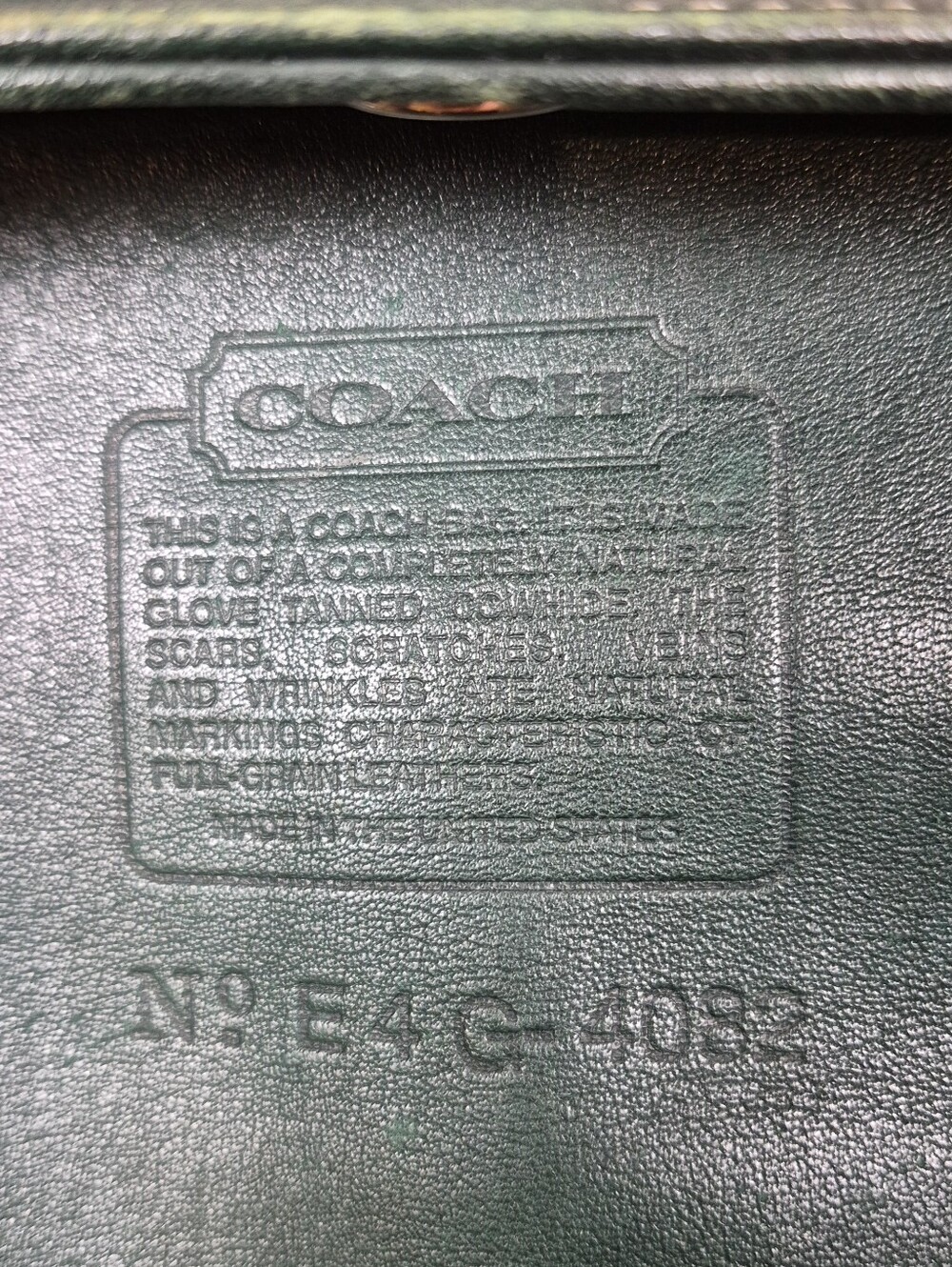 Vintage Coach Soho Bag #4082 - Picture 3 of 17